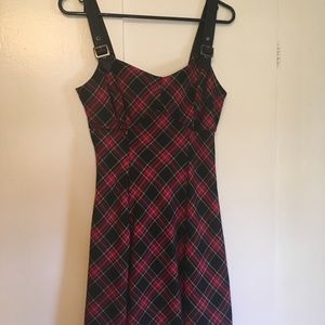 Hottopic Plaid Bkle Dress